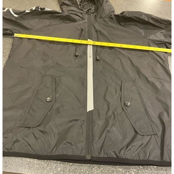 BODY GLOVE MEN'S LIGHTWEIGHT PACKABLE JACKET - BLACK SIZE L - Picture 8 of 9